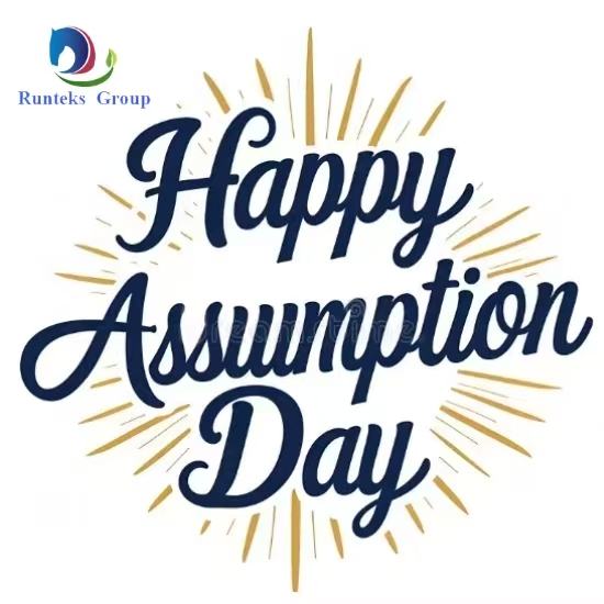 Le groupe Runteks vous souhaite une joyeuse et bénie fête de l'Assomption !
