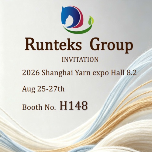 Runteks présentera de nouvelles collections au Salon du fil de Shanghai 2026 – Bienvenue au stand H148